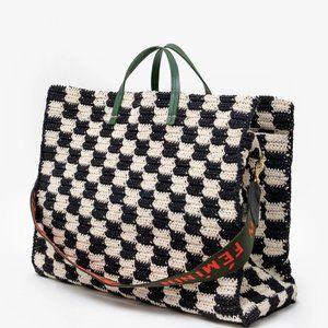 Clare V. Summer Simple Tote - Crochet Checkers